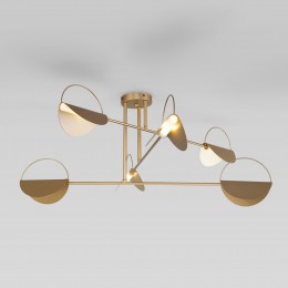 Потолочный светильник в стиле лофт 70148/6 золото Eurosvet
