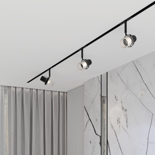 Slim Magnetic Трековый светильник 10W 4000K черный 85532/01 Elektrostandard