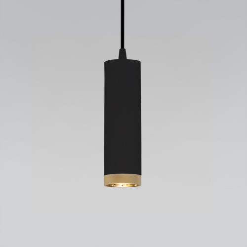 Светильник подвесной светодиодный Lead 9W 4200K чёрный 50244 LED Elektrostandard