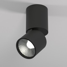 Светильник потолочный светодиодный Sens 10W 4000K чёрный 25042/LED Elektrostandard