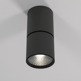 Светильник потолочный светодиодный Sens 10W 4000K чёрный 25042/LED Elektrostandard