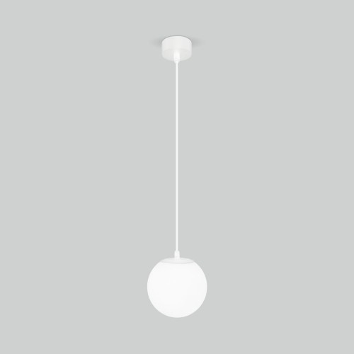 Светильник садово-парковый со стеклянным плафоном Sfera H 35158/H белый Elektrostandard