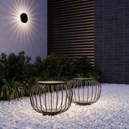 Светильник садово-парковый светодиодный Firenze черный 35178/H черный Elektrostandard