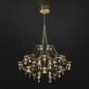 Светодиодная люстра с декором из хрусталя и с пультом дистанционного управления 90400 LED Bogate's