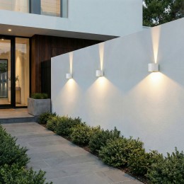 Уличный настенный светильник с регулируемыми лучами BLADE 3000K белый 1518 TECHNO LED Elektrostandard