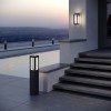 Уличный настенный светодиодный светильник Frame LED IP54 1527 TECHNO LED черный Elektrostandard