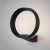 Уличный настенный светодиодный светильник Ring IP54 1710 TECHNO LED черный Elektrostandard Уличный настенный светодиодный светильник Ring IP54 1710 TECHNO LED черный Elektrostandard
