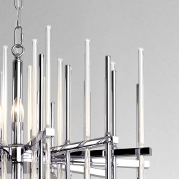 Умный подвесной светильник 355/6 Smart хром Bogate's