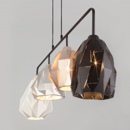 Умный подвесной светильник 50090/4 черный Eurosvet