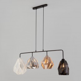 Умный подвесной светильник 50090/4 черный Eurosvet