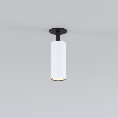 Встраиваемый светодиодный светильник Diffe 25052/LED 10W 4200K белый/чёрный Elektrostandard