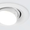 Встраиваемый светодиодный светильник с регулировкой угла освещения Zoom 10W 4200K белый 9919 LED Elektrostandard