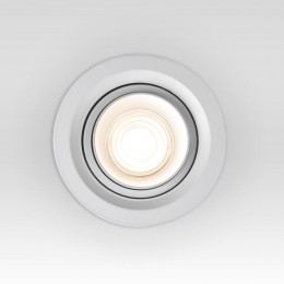 Встраиваемый светодиодный светильник с регулировкой угла освещения Zoom 10W 4200K белый 9919 LED Elektrostandard