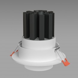 Встраиваемый светодиодный светильник с регулировкой угла освещения Zoom 15W 4200K белый 9920 LED Elektrostandard