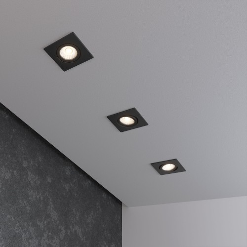 Встраиваемый точечный светильник Visio S 5W 4200K черный 15273/LED Elektrostandard