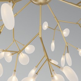 Умный потолочный светильник 344 золото / белый Bogate's