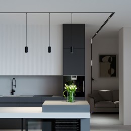 Basic System Nubis Трековый светильник GU10 черный 85021/01 Elektrostandard