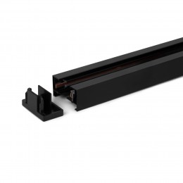Basic System шинопровод  1м в комплекте ввод питания и заглушка черный 85079/00 Elektrostandard