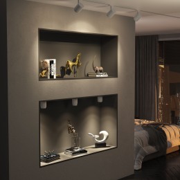 Basic System Трековый светильник 10W 4200K Cors белый 85513/01 Elektrostandard