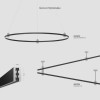 Esthetic Magnetic Декоративная стойка с вводом питания с местом под трансформатор h545mm MEDIUM 85146/00 Elektrostandard