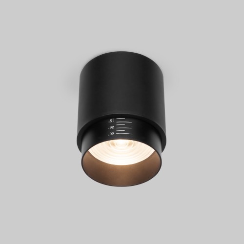 Накладной светодиодный светильник Cors 25032/LED 10W 4200K чёрный Elektrostandard