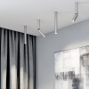Накладной светодиодный светильник Pika 25030/LED 6W 4200K серебро Elektrostandard