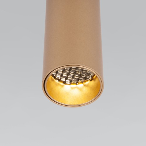 Накладной светодиодный светильник Pika 25031/LED 6W 4200K латунь Elektrostandard