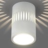 Накладной светодиодный светильник с подсветкой белый DLS026 Elektrostandard