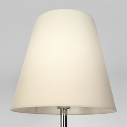Напольный светильник с тканевым абажуром 01166/1 хром Eurosvet