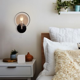 Настенный светильник в стиле лофт 70121/1 черный Eurosvet