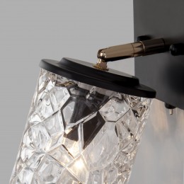 Настенный светильник 20095/1 черный / золото Eurosvet