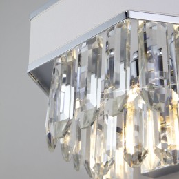 Настенный светильник с хрусталём 329/2 Strotskis Bogate's