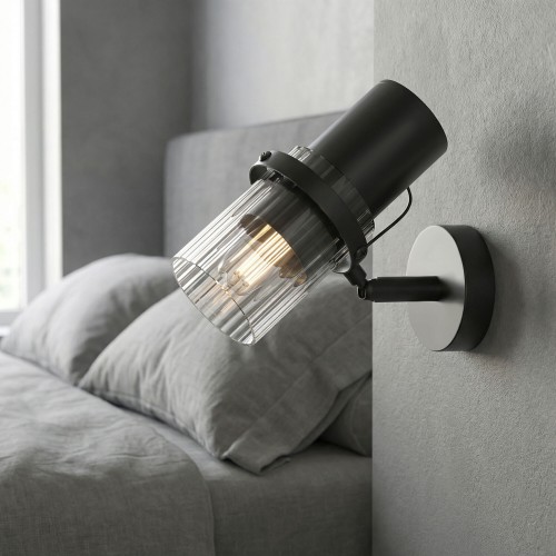 Настенный светильник с поворотным механизмом 503111 черный Eurosvet