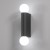 Настенный светильник со стеклянным плафонами Lily IP54 MRL 1029 черный Elektrostandard Настенный светильник со стеклянным плафонами Lily IP54 MRL 1029 черный Elektrostandard