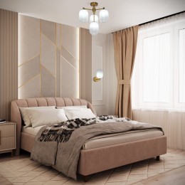 Настенный светильник со стеклянным плафоном 60161 латунь Eurosvet