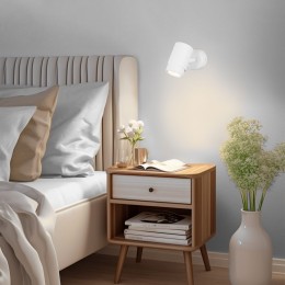 Настенный светильник в стиле лофт 20124/1 белый Eurosvet