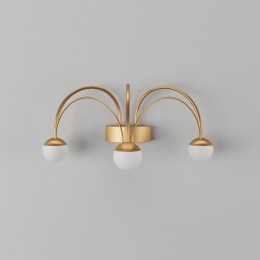 Настенный светодиодный светильник 90031/3 золото Eurosvet