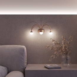 Настенный светодиодный светильник 90031/3 золото Eurosvet