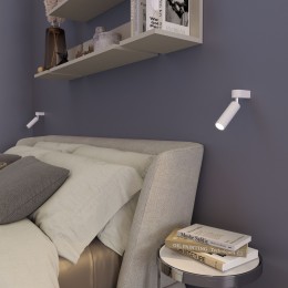 Настенный светодиодный светильник в стиле лофт 20143/1 LED белый Eurosvet