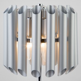 Настольная лампа в стиле лофт 01107/3 серебро Bogate's