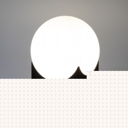 Настольный светильник со стеклянным плафоном 01167/1 черный Eurosvet