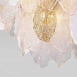 Подвесная люстра с фактурным стеклом 369/8 Bogate's