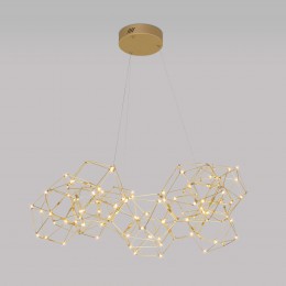 Подвесная светодиодная люстра 90169/12 медь Eurosvet