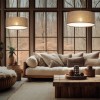 Подвесной светильник с тканевым рассеивателем 10100 Earth TK Lighting