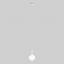 Подвесной светильник со стеклянным плафоном 50158/1 белый Eurosvet