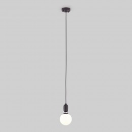 Подвесной светильник со стеклянным плафоном 50158/1 черный Eurosvet