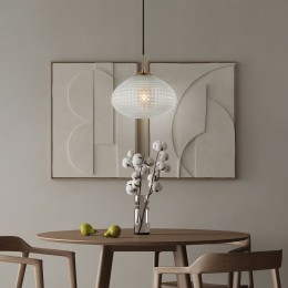 Подвесной светильник со стеклянным плафоном 50263/1 прозрачный Eurosvet