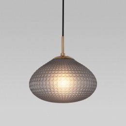 Подвесной светильник со стеклянным плафоном 50263/1 серый Eurosvet