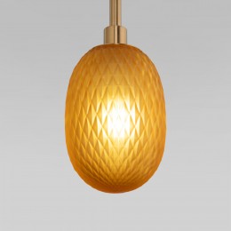 Подвесной светильник со стеклянными плафонами 50266 дымчатый/прозрачный/янтарный Eurosvet