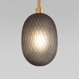 Подвесной светильник со стеклянными плафонами 50266 дымчатый/прозрачный/янтарный Eurosvet